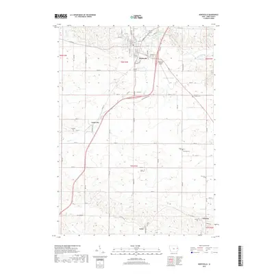 2018 Map of Monticello, 2018 Print
