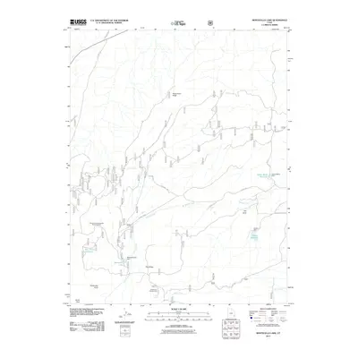 2011 Map of Monticello Lake, 2011 Print