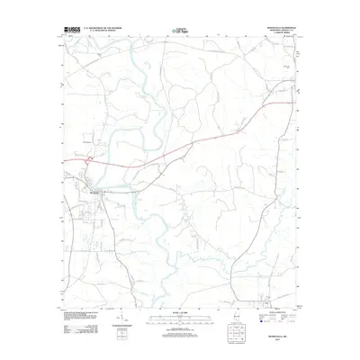 2012 Map of Monticello, 2012 Print