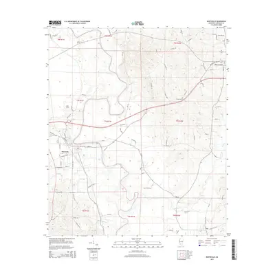 2015 Map of Monticello, 2015 Print
