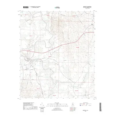 2018 Map of Monticello, 2018 Print
