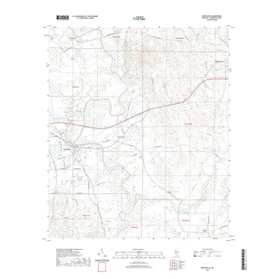 2020 Map of Monticello, 2020 Print