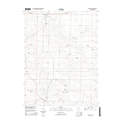 2014 Map of Monticello, 2014 Print