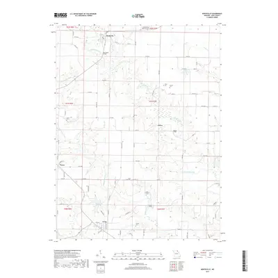 2017 Map of Monticello, 2017 Print