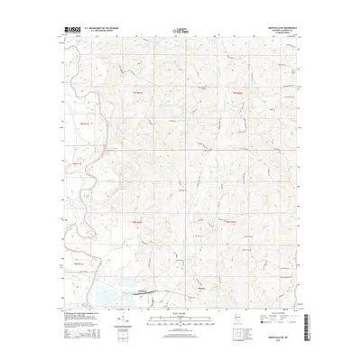 2015 Map of Monticello NE, 2015 Print