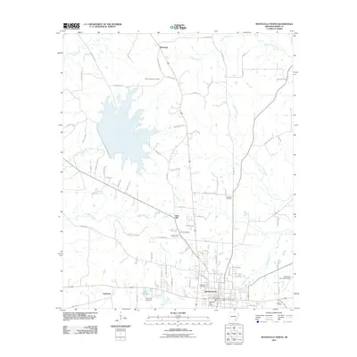 2011 Map of Monticello North, 2011 Print