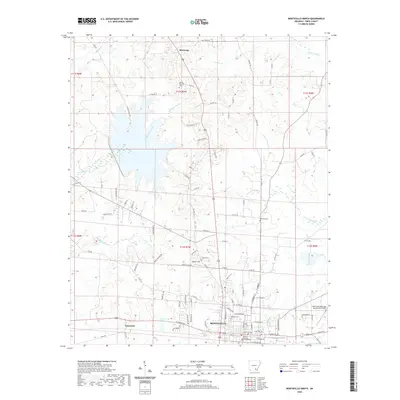 2020 Map of Monticello North, 2020 Print