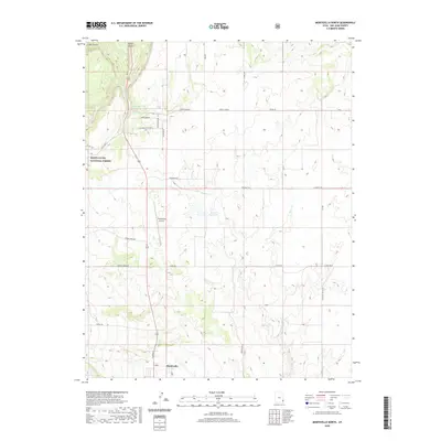 2020 Map of Monticello North, 2020 Print