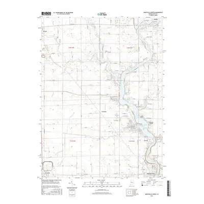 2016 Map of Monticello North, 2016 Print