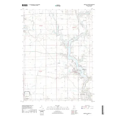 2019 Map of Monticello North, 2019 Print