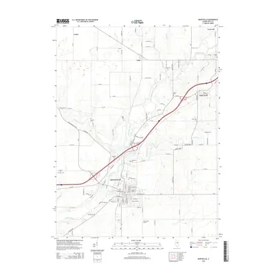 2015 Map of Monticello, 2015 Print