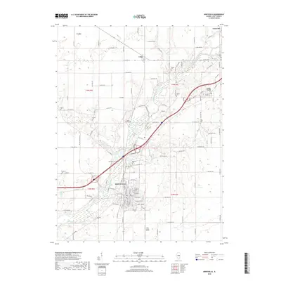 2018 Map of Monticello, 2018 Print