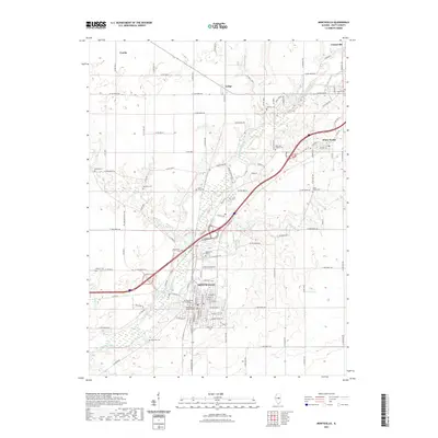 2021 Map of Monticello, 2021 Print
