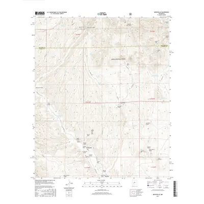 2017 Map of Monticello, 2017 Print