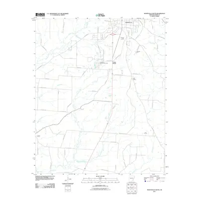 2011 Map of Monticello South, 2011 Print
