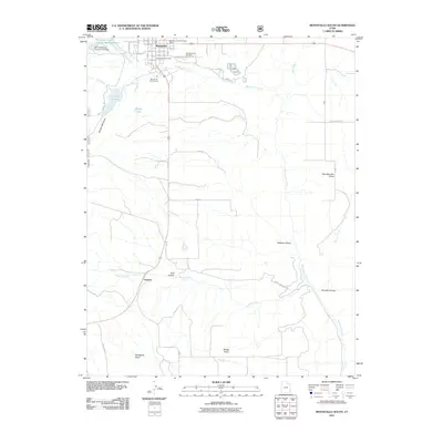 2011 Map of Monticello South, 2011 Print