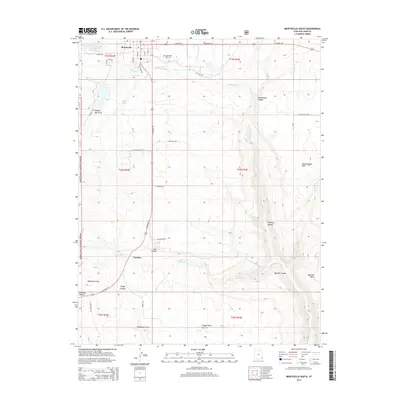 2014 Map of Monticello South, 2014 Print