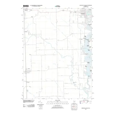 2010 Map of Monticello South, 2010 Print