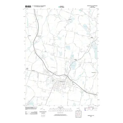 2010 Map of Monticello, 2010 Print