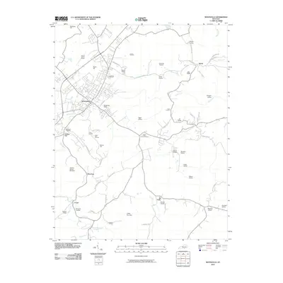 2010 Map of Monticello, 2010 Print