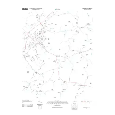 2013 Map of Monticello, 2013 Print