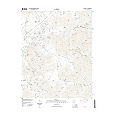 2016 Map of Monticello, 2016 Print