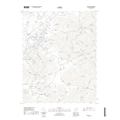 2019 Map of Monticello, 2019 Print