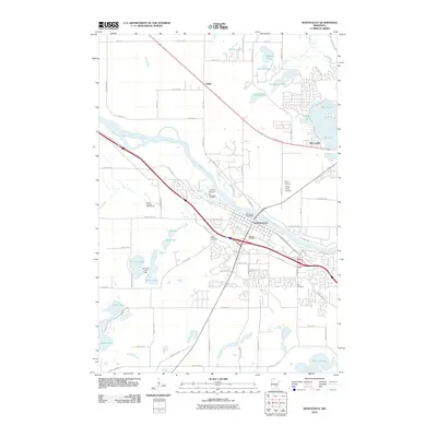 2010 Map of Monticello, 2010 Print