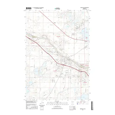 2016 Map of Monticello, 2016 Print
