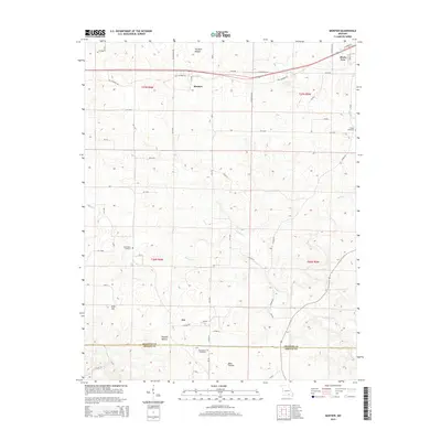2015 Map of Montier, 2015 Print