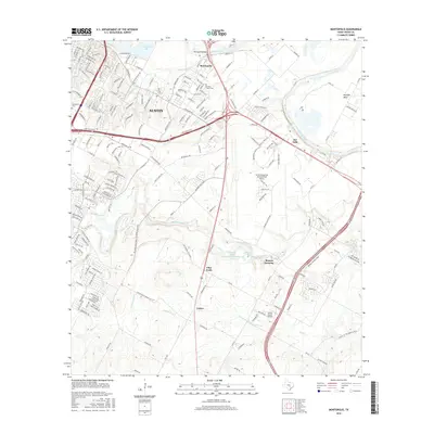 2016 Map of Montopolis, 2016 Print