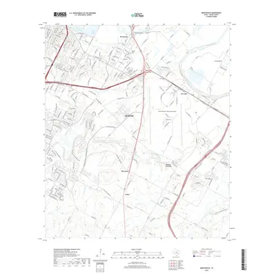 2019 Map of Montopolis, 2019 Print