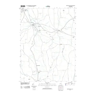 2010 Map of Montour Falls, 2010 Print