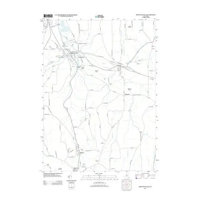 2013 Map of Montour Falls, 2013 Print