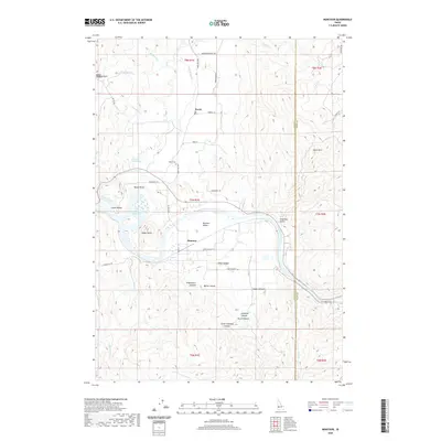 2020 Map of Montour, 2020 Print