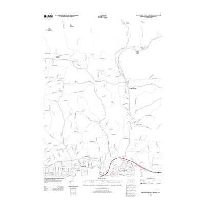 2013 Map of Montoursville North, 2013 Print