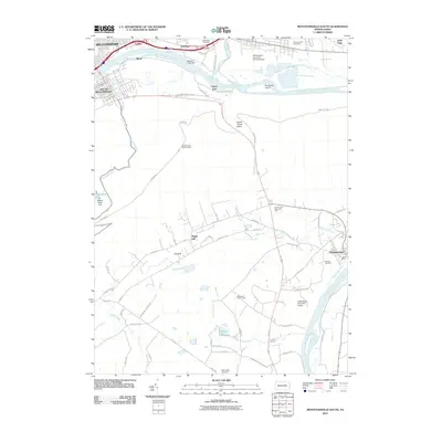 2010 Map of Montoursville South, 2010 Print
