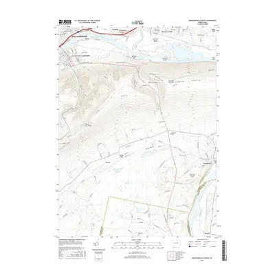 2016 Map of Montoursville South, 2016 Print