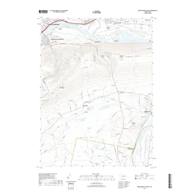 2019 Map of Montoursville South, 2019 Print