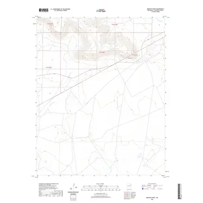 2020 Map of Montoya Point, 2020 Print