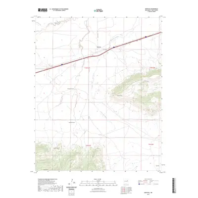 2023 Map of Montoya, 2023 Print