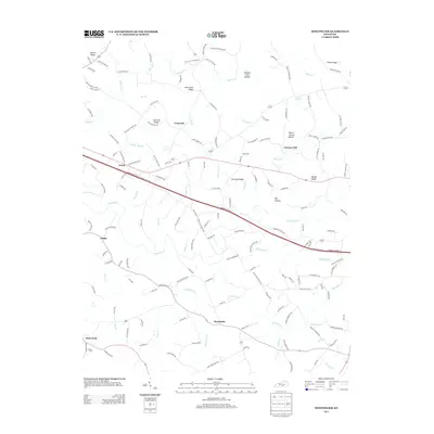 2013 Map of Montpelier, 2013 Print