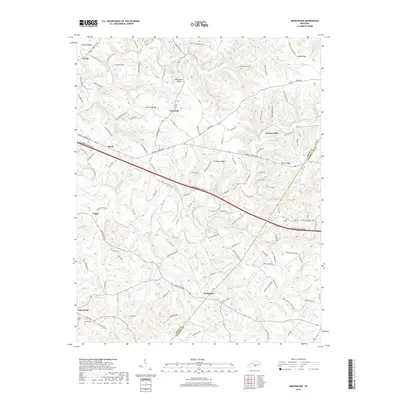2019 Map of Montpelier, 2019 Print