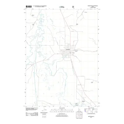2011 Map of Montpelier, 2011 Print