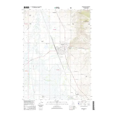 2017 Map of Montpelier, 2017 Print