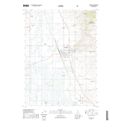 2020 Map of Montpelier, 2020 Print