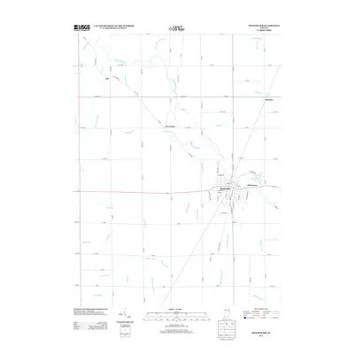 2013 Map of Montpelier, 2013 Print
