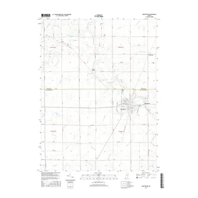 2016 Map of Montpelier, 2016 Print