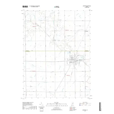 2019 Map of Montpelier, 2019 Print