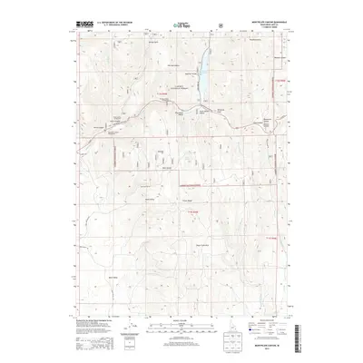 2013 Map of Montpelier Canyon, 2013 Print
